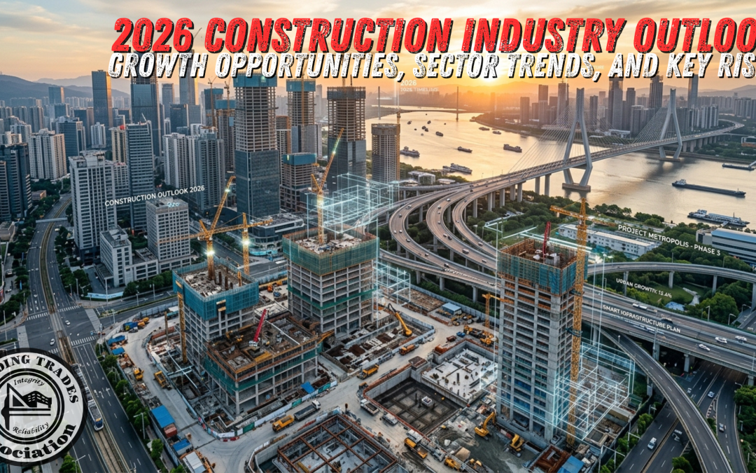 2026 Construction Industry Outlook: Growth Opportunities, Sector Trends, and Key Risks