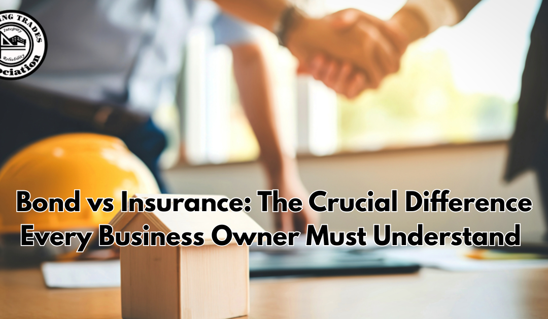 Bond vs Insurance: The Crucial Difference Every Business Owner Must Understand 